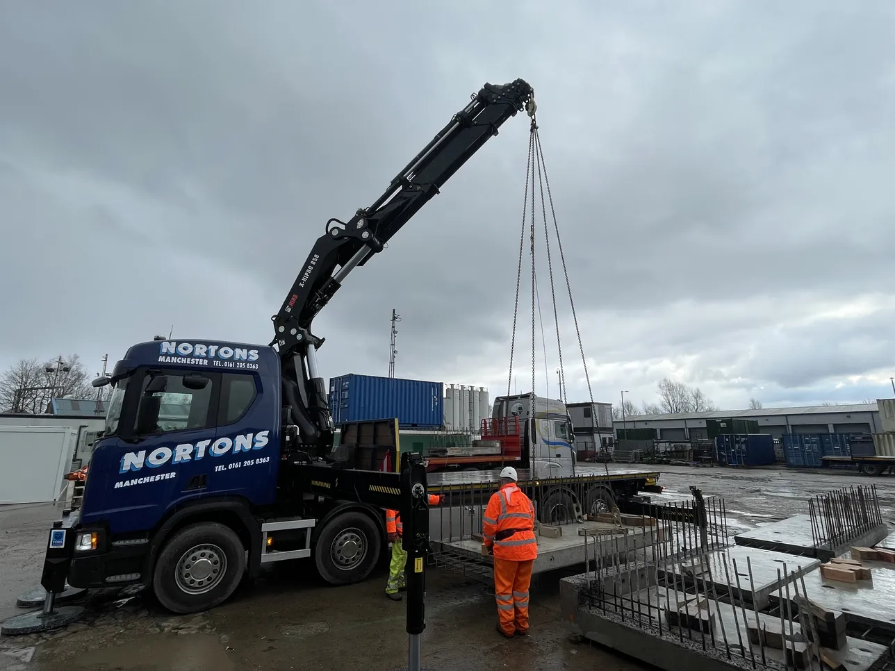 HIAB crane hire Blackburn