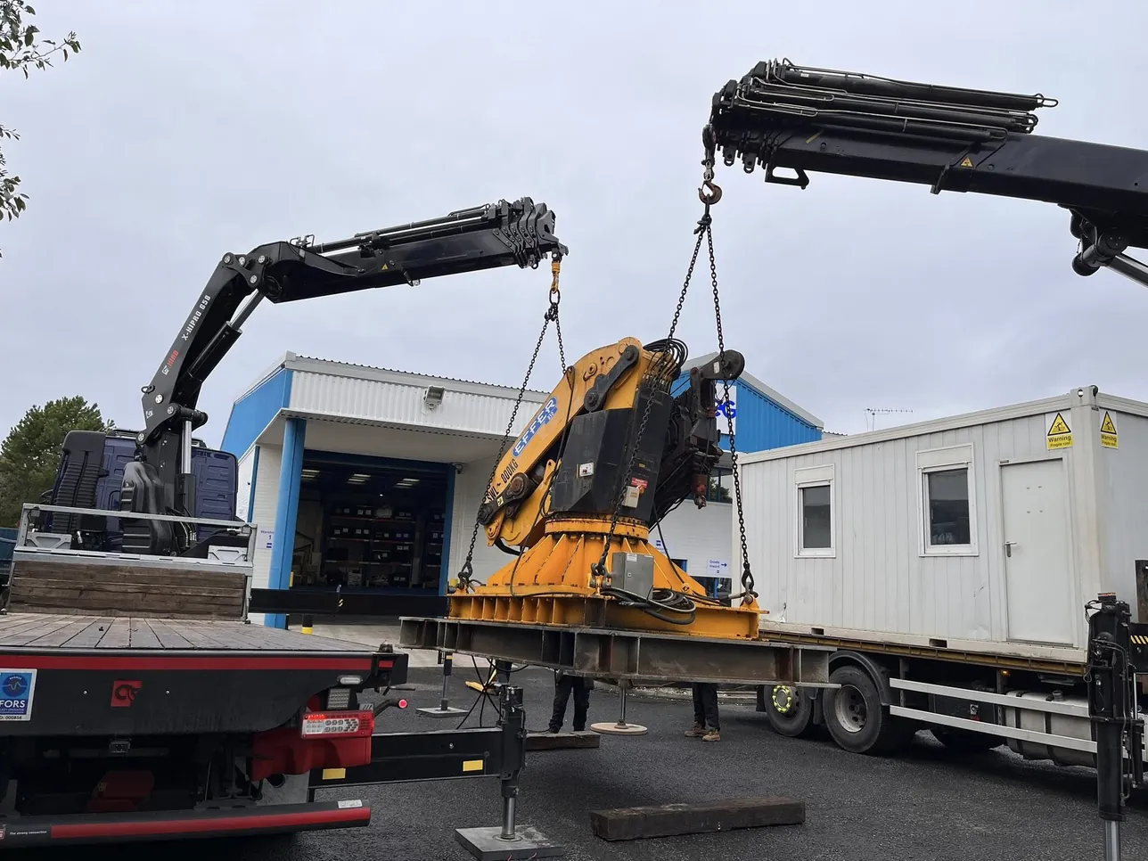HIAB crane hire Bradford