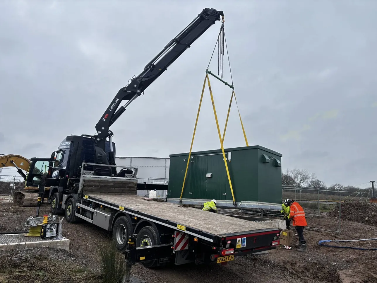 HIAB crane hire Lancashire