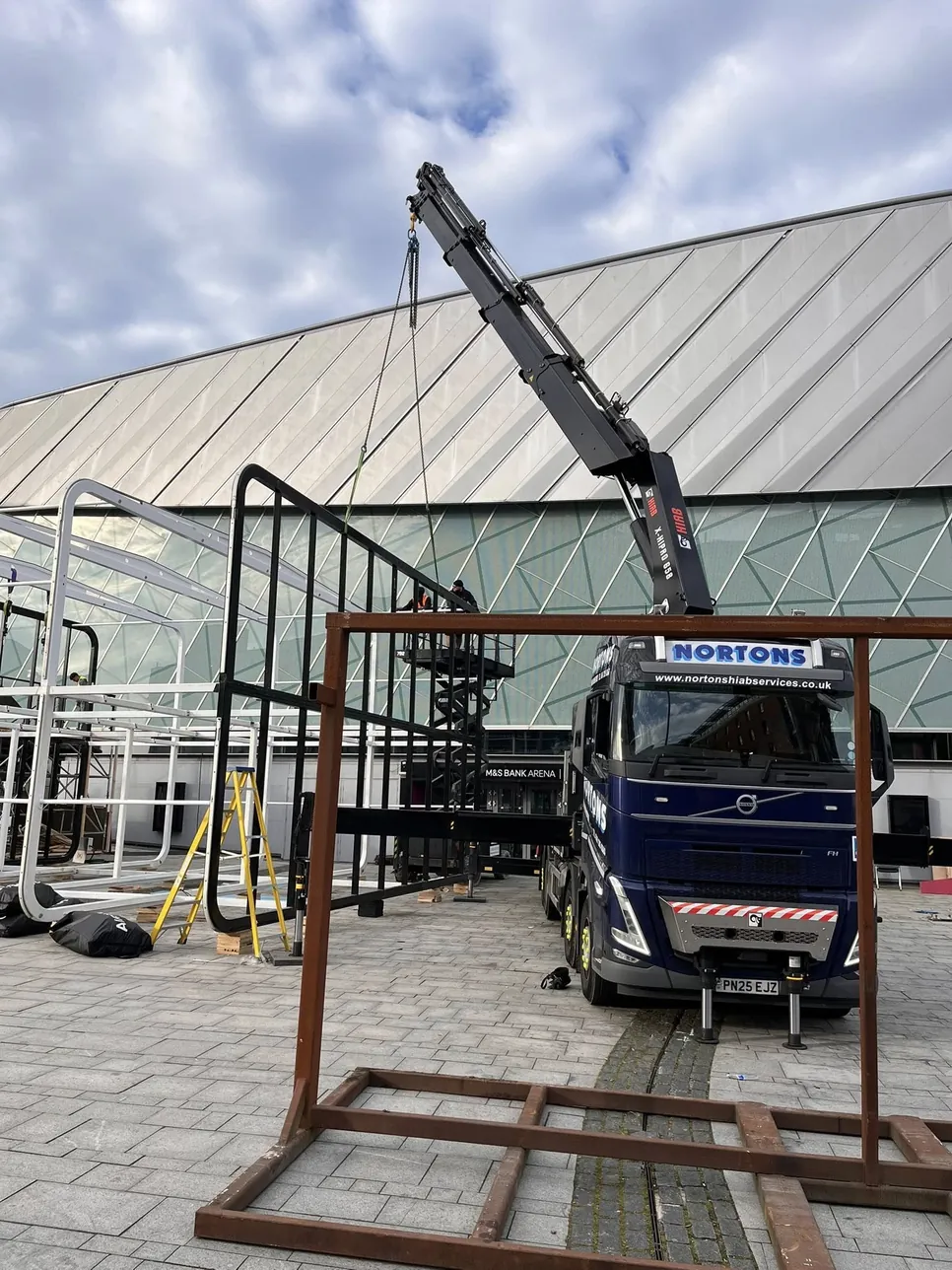 HIAB crane hire Lancaster
