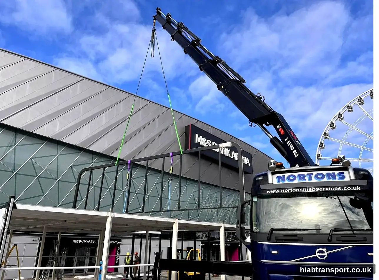 HIAB crane hire Merseyside