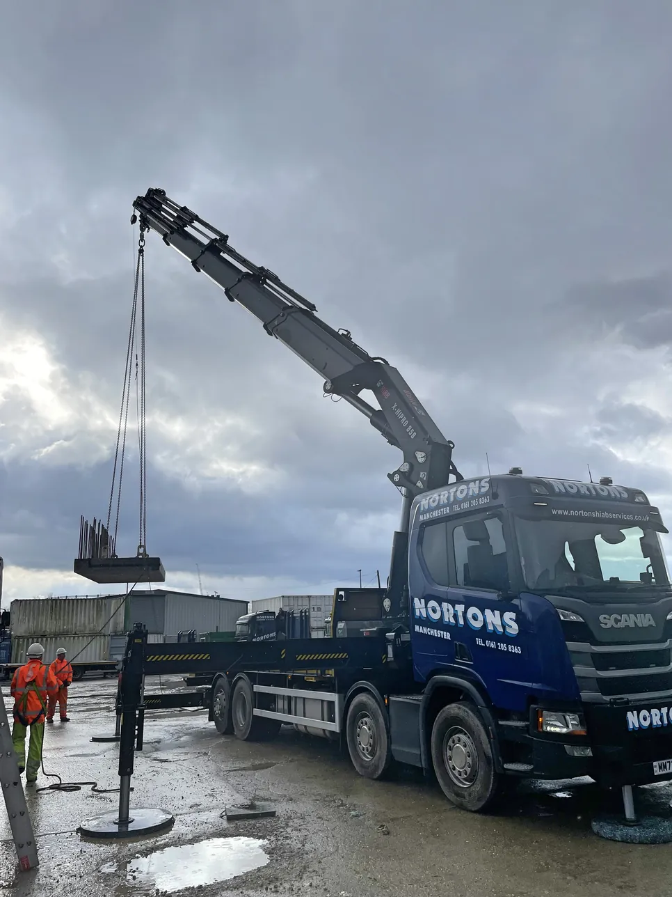 HIAB crane hire Salford