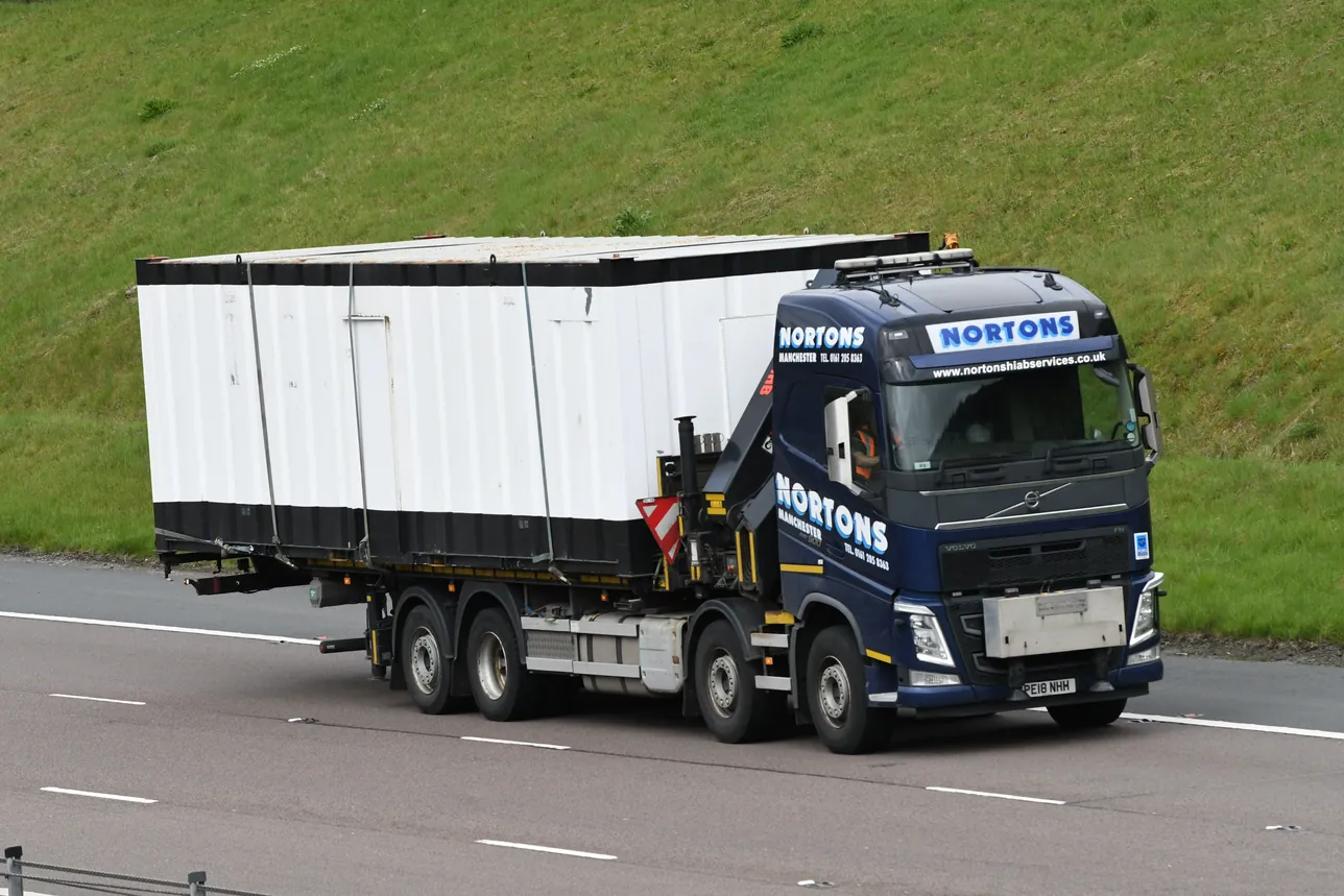 HIAB crane hire Wigan