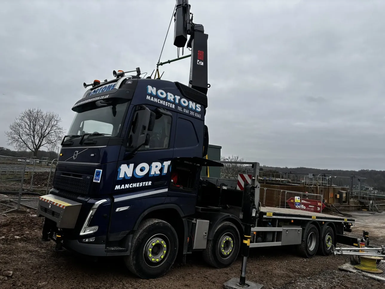 HIAB Transport depot at Miles Platting, Manchester