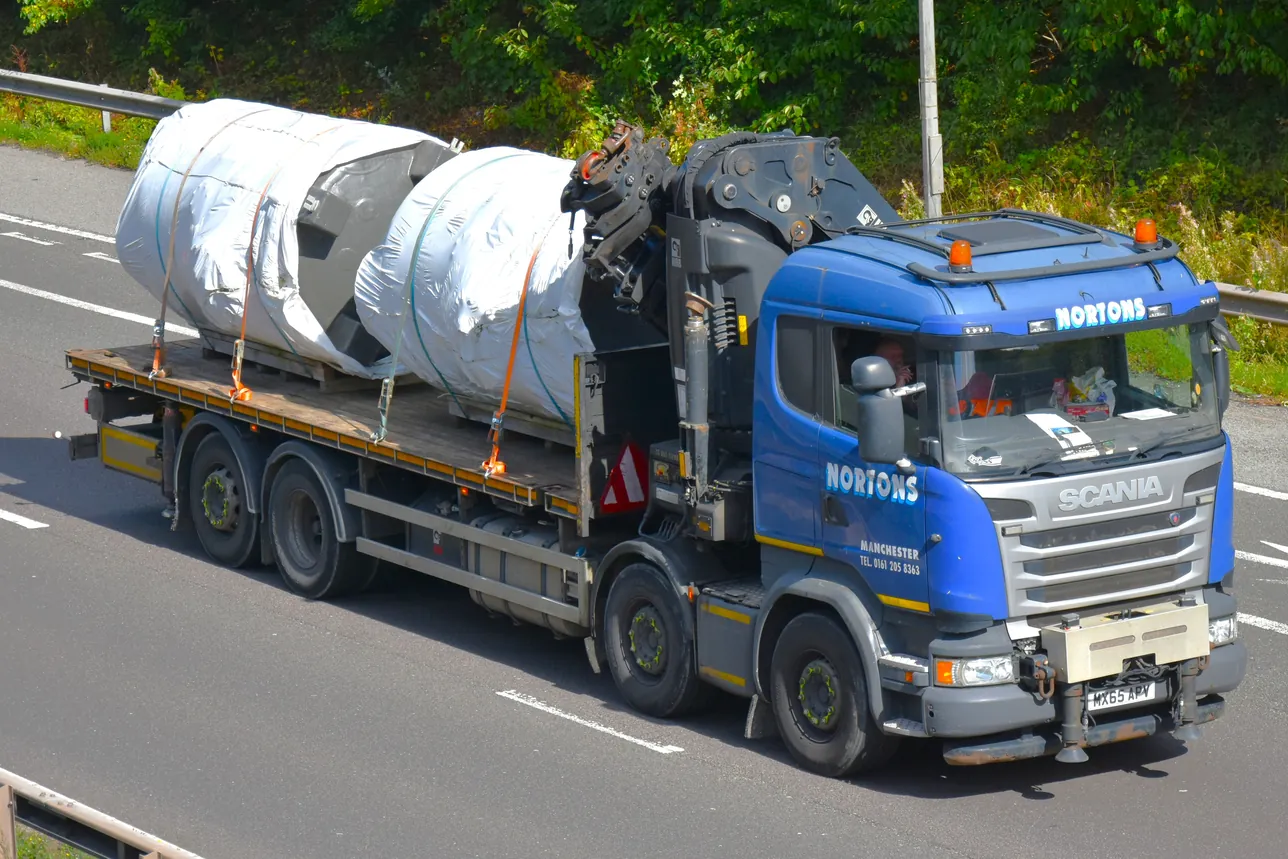 Lorry loader fleet covering the North West UK