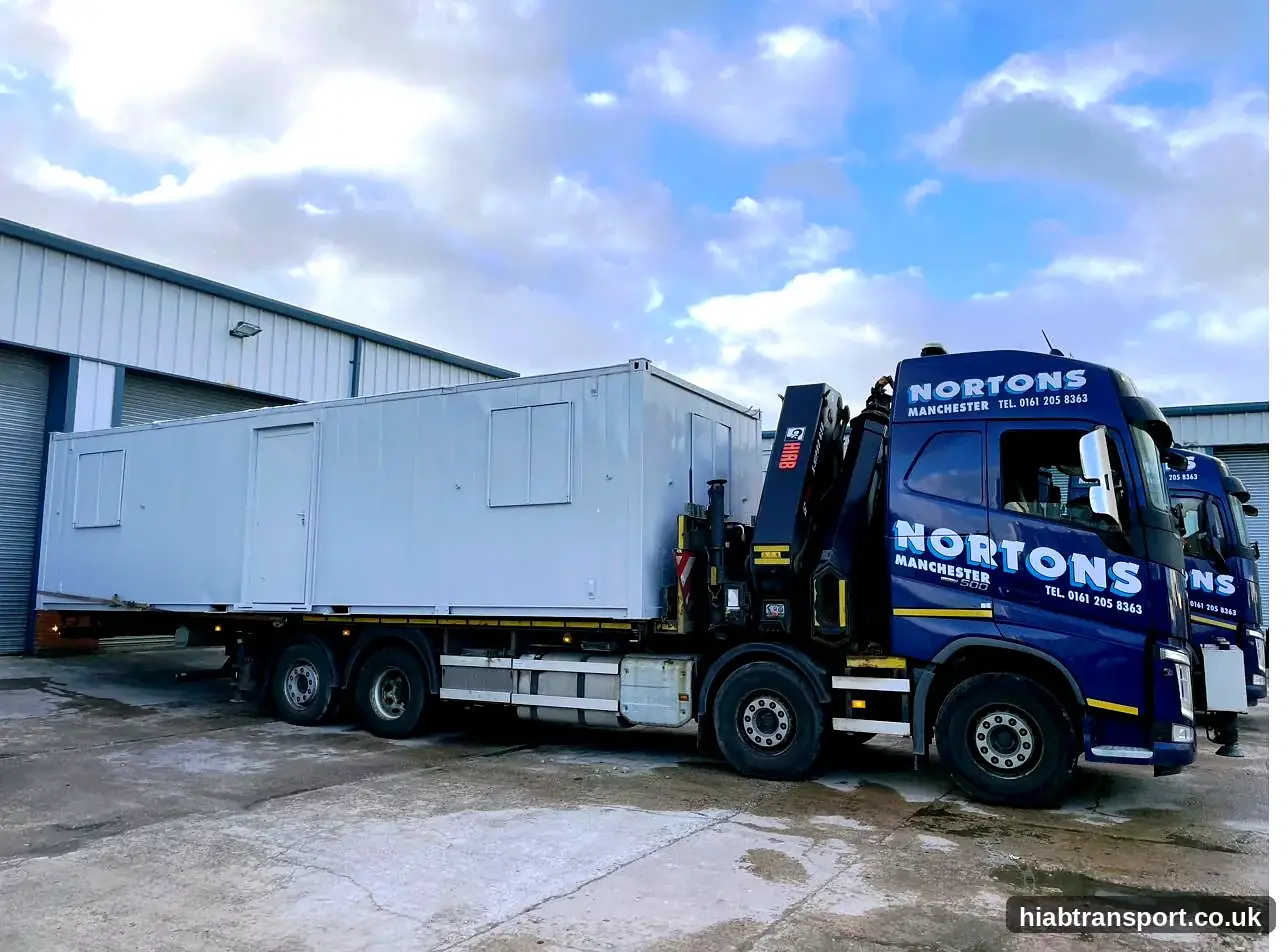 Moffett forklift truck mounted Manchester delivery